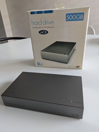 Disco duro Lacie 500GB - USB 2.0