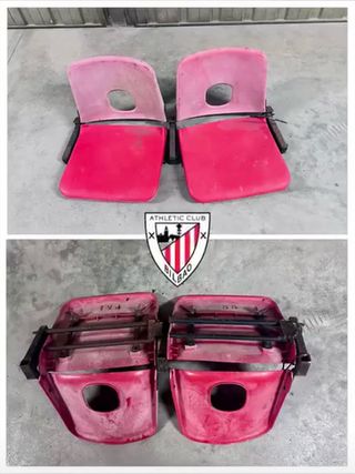 2 Asientos San Mamés antiguos