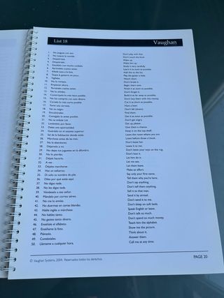 Libro Vaughan para aprender ingles