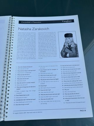 Libro Vaughan para aprender ingles