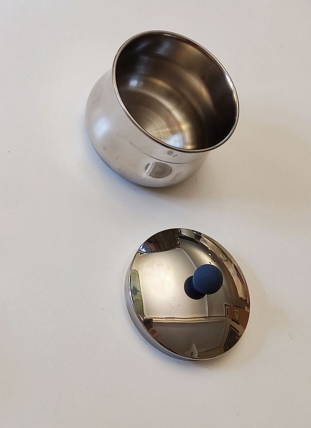 Juego café / té acero inoxidable 5 piezas