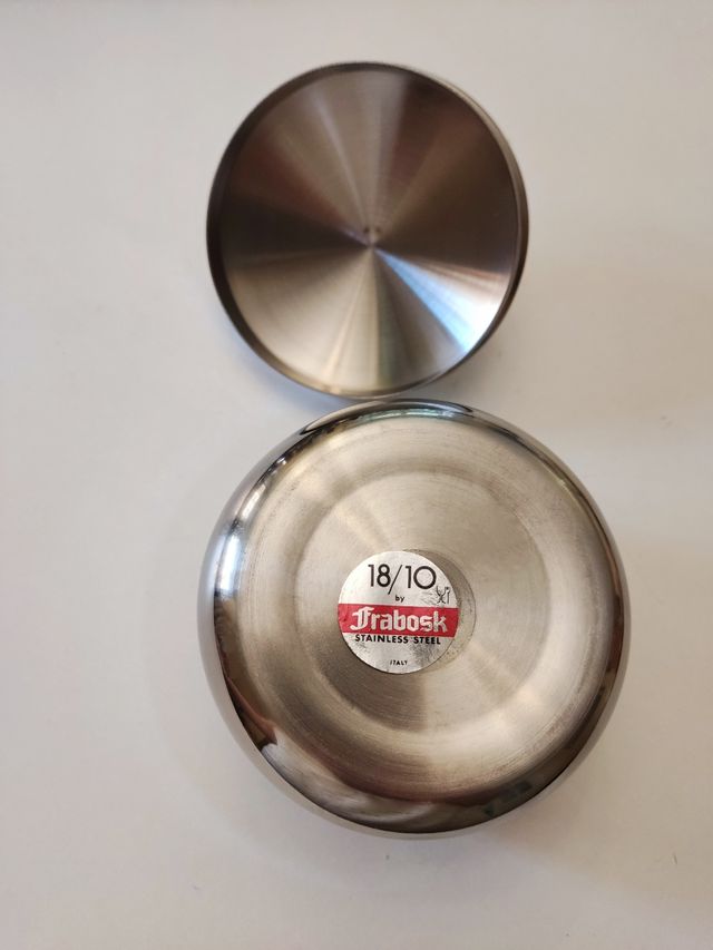 Juego café / té acero inoxidable 5 piezas