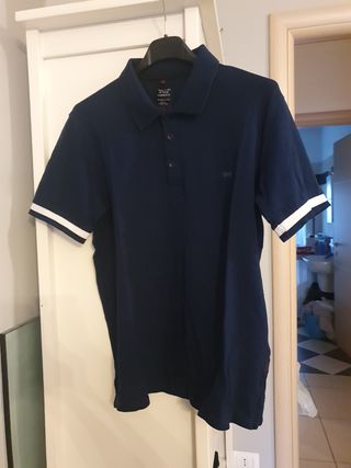 Polo Uomo Carrera Blu Tg.S