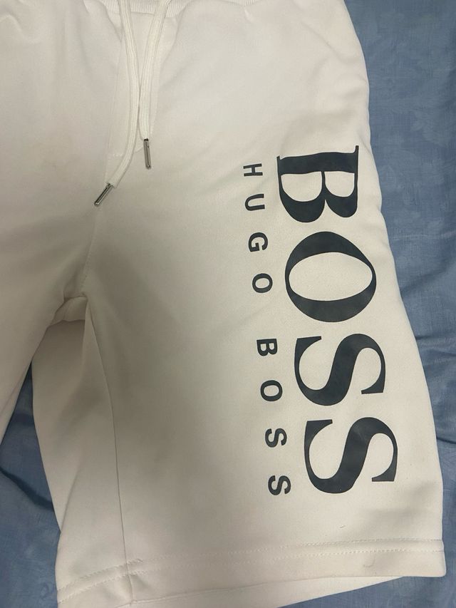 Shorts Hugo Boss blancos