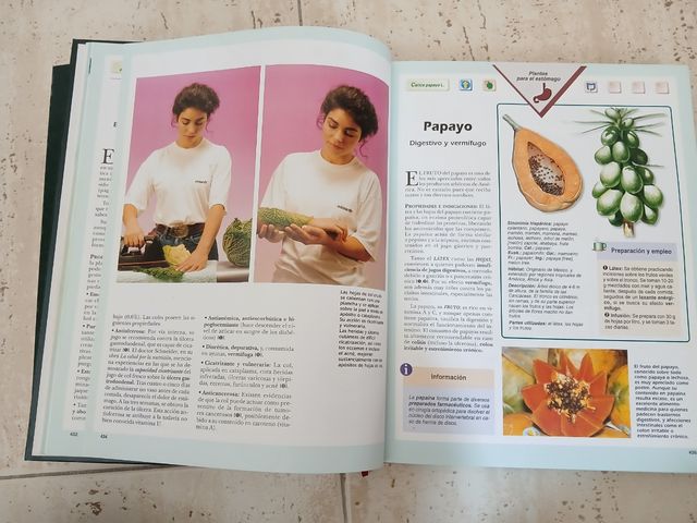 Libros "Plantas que curan"