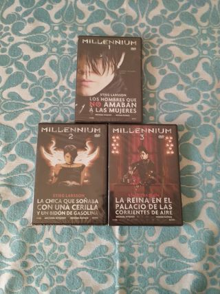 DVDs Millennium 1, 2 & 3 (Español)
