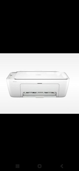 Impresora HP DeskJet blanca