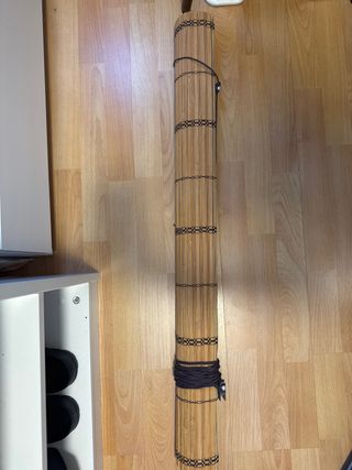 Estor bambú enrollable
1m ancho
1,60