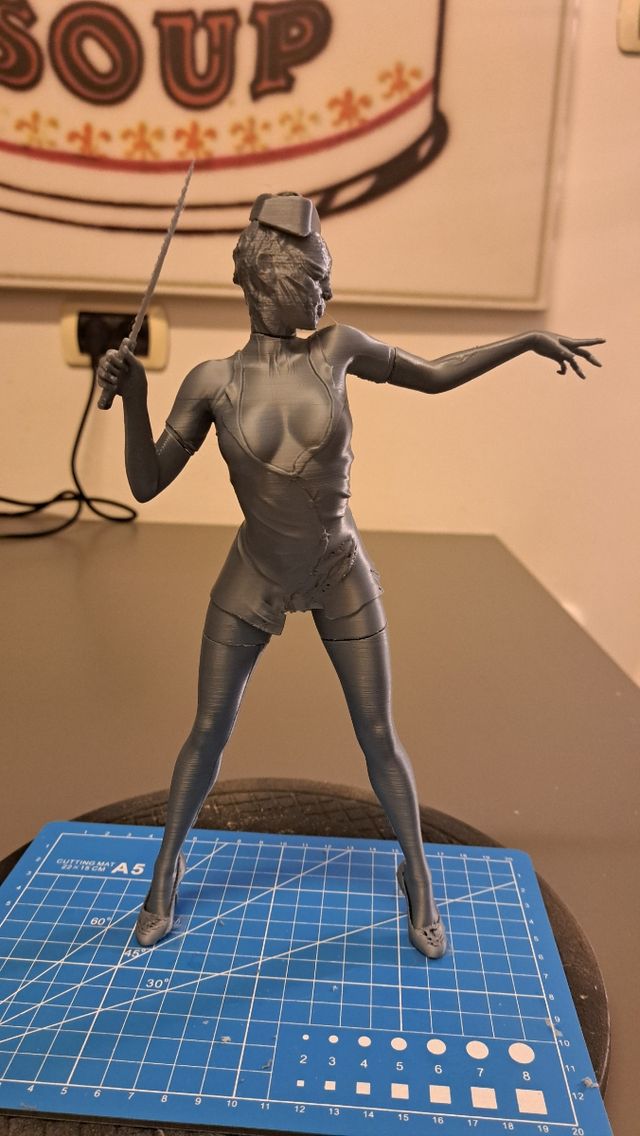 Statua Infermiera Silent Hill 3D