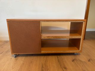 Mueble TV madera marrón