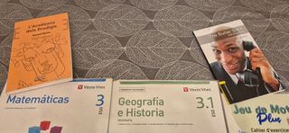 Libros 3 ESO Colegio Sagrados Corazones