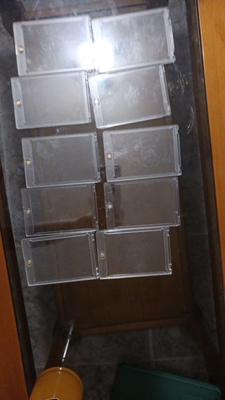 10 Fundas protectoras cartas