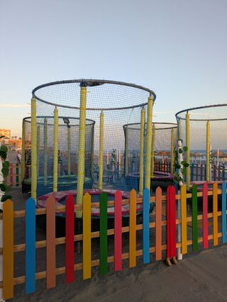 4 camas elásticas infantiles profesional 