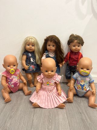 6 Muñecos Baby Born