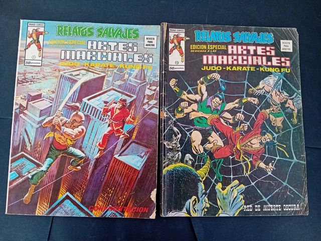 Comics-Kull, Blue Jenans, Artes Marciales