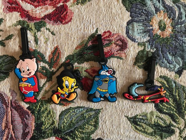 Portachiavi Super Zippy Looney Tunes x4