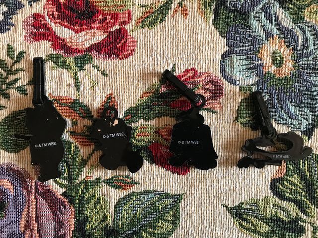 Portachiavi Super Zippy Looney Tunes x4