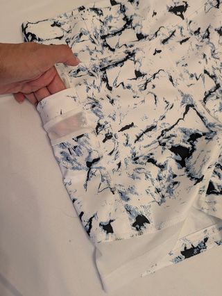 Mallas-Shorts deportivos - Blanco y azul