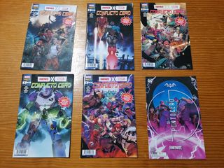 Exclusiva colección completa cómics Fortnite.
