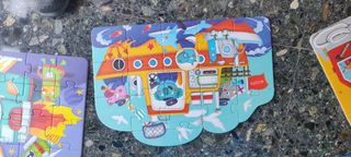 4 Puzzles infantiles Mideer nuevos