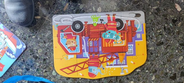 4 Puzzles infantiles Mideer nuevos