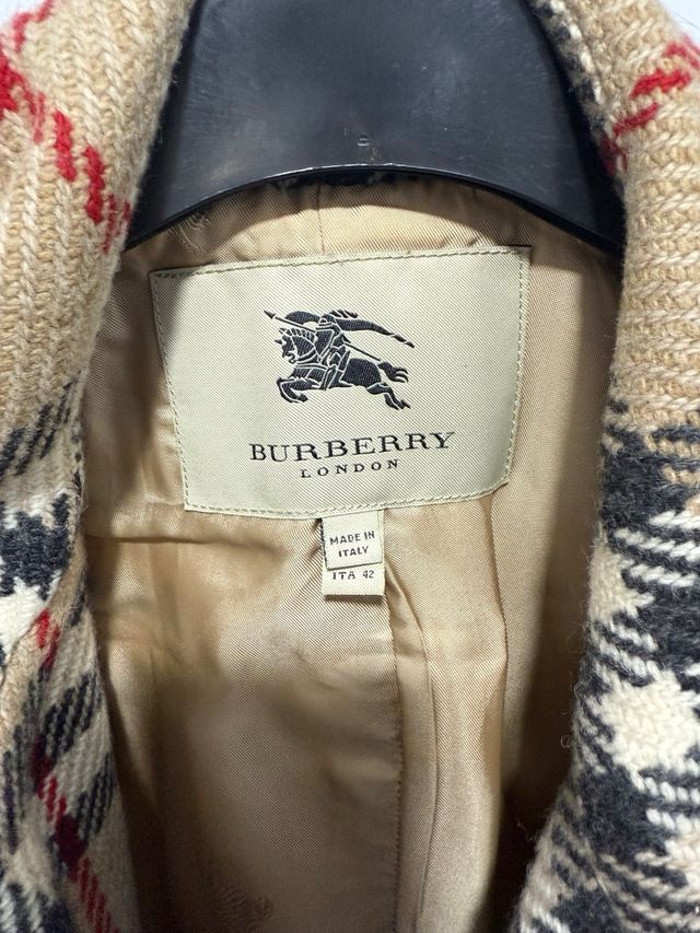 Abrigo Burberry - Lana - Beige/Marrón