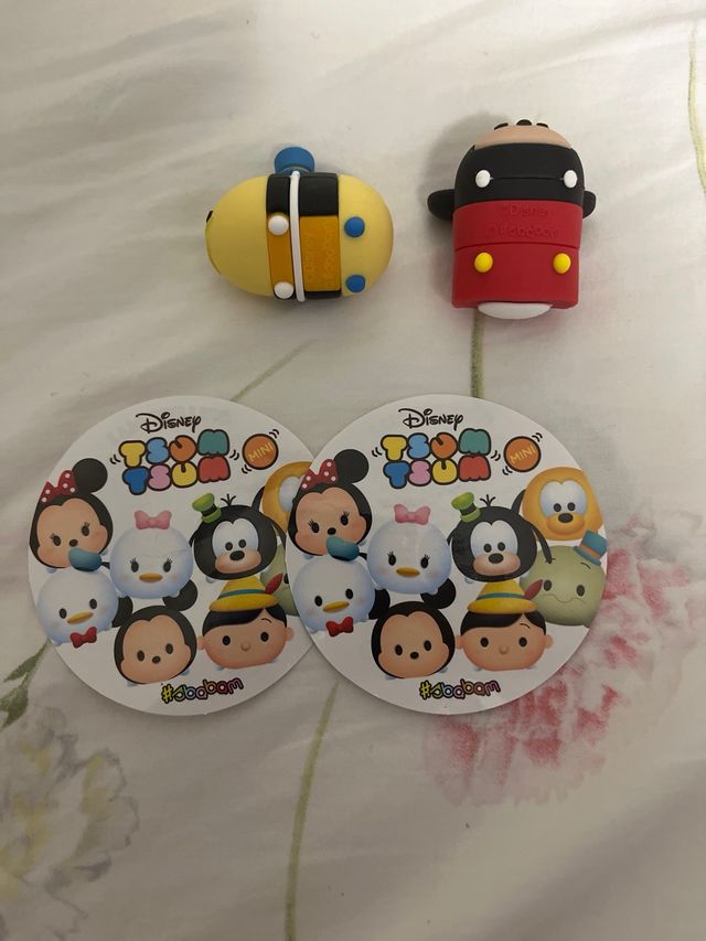 2 Mini Tsum Tsum Disney: Minnie e Grillo Parlante