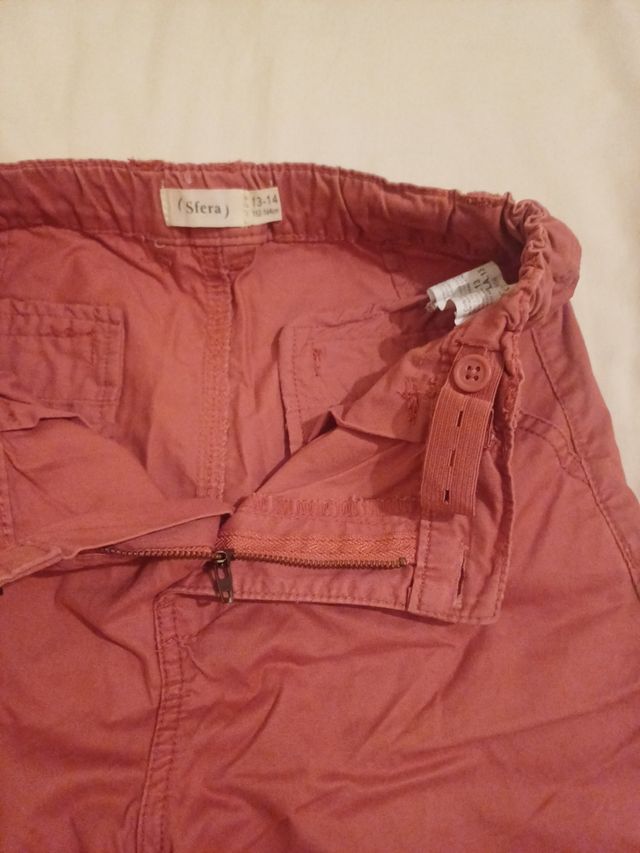 Shorts niño - Pantalón corto rosa