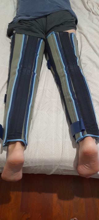 Rodilleras ortopédicas usadas talla XL 