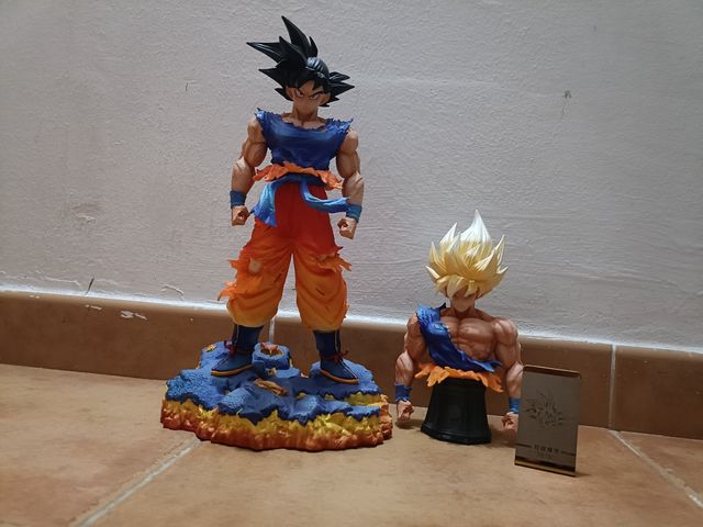 Goku SSJ Namek Figuras