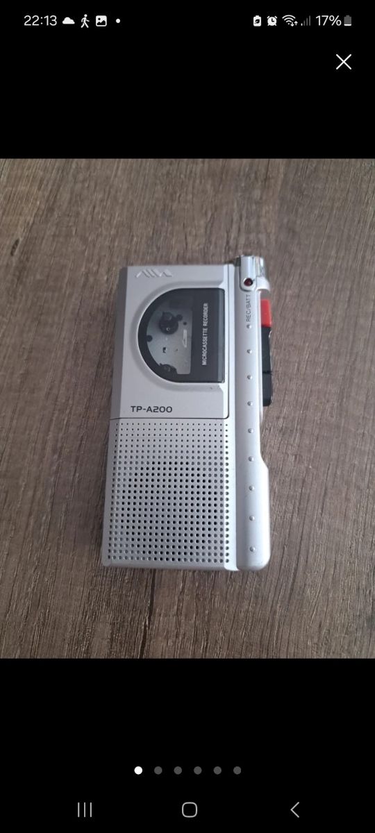 Grabadora Aiw TP-A200 - Gris Plata