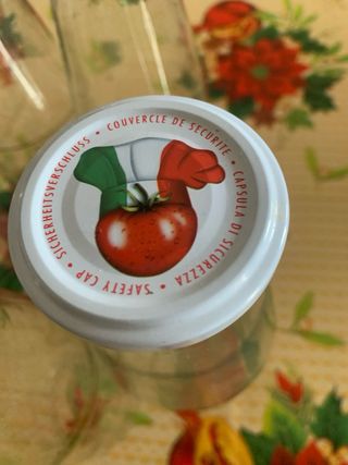 6 Bottiglie Vetro Trasparenti ml 750
