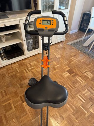 Bicicleta estática plegable