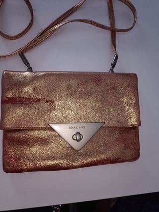 Bolso Renaio Angi dorado fiesta