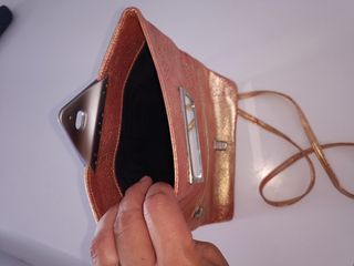 Bolso Renaio Angi dorado fiesta