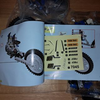Motocross Lego COMPATIBLE Technic: Kit
