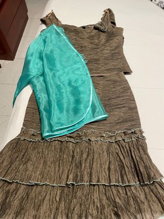 Traje Fiesta - Marrón Turquesa