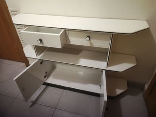Mueble recibidor o entrada blanco