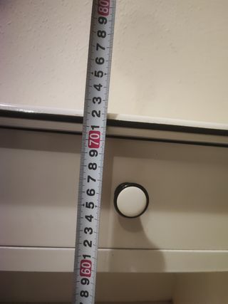 Mueble recibidor o entrada blanco