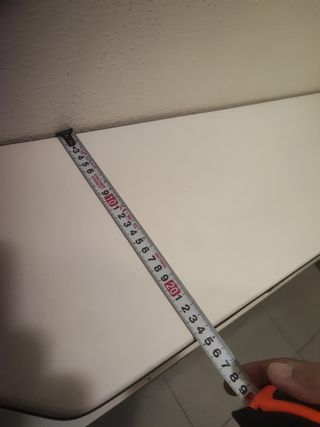 Mueble recibidor o entrada blanco