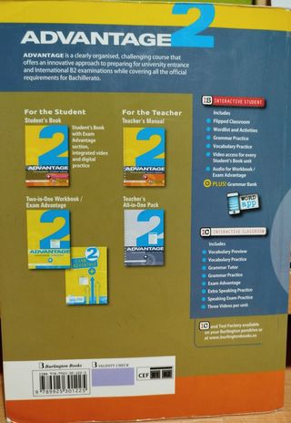 Student's Book Advantage 2 Bachillerato