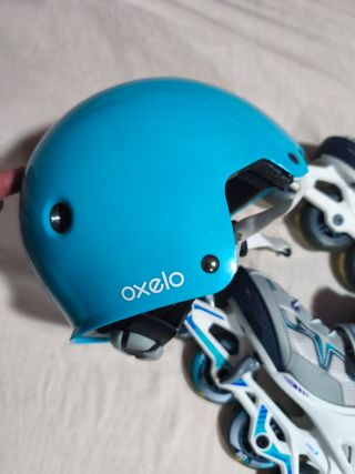 Patines Oxelo niña, talla ajustable 29-32
