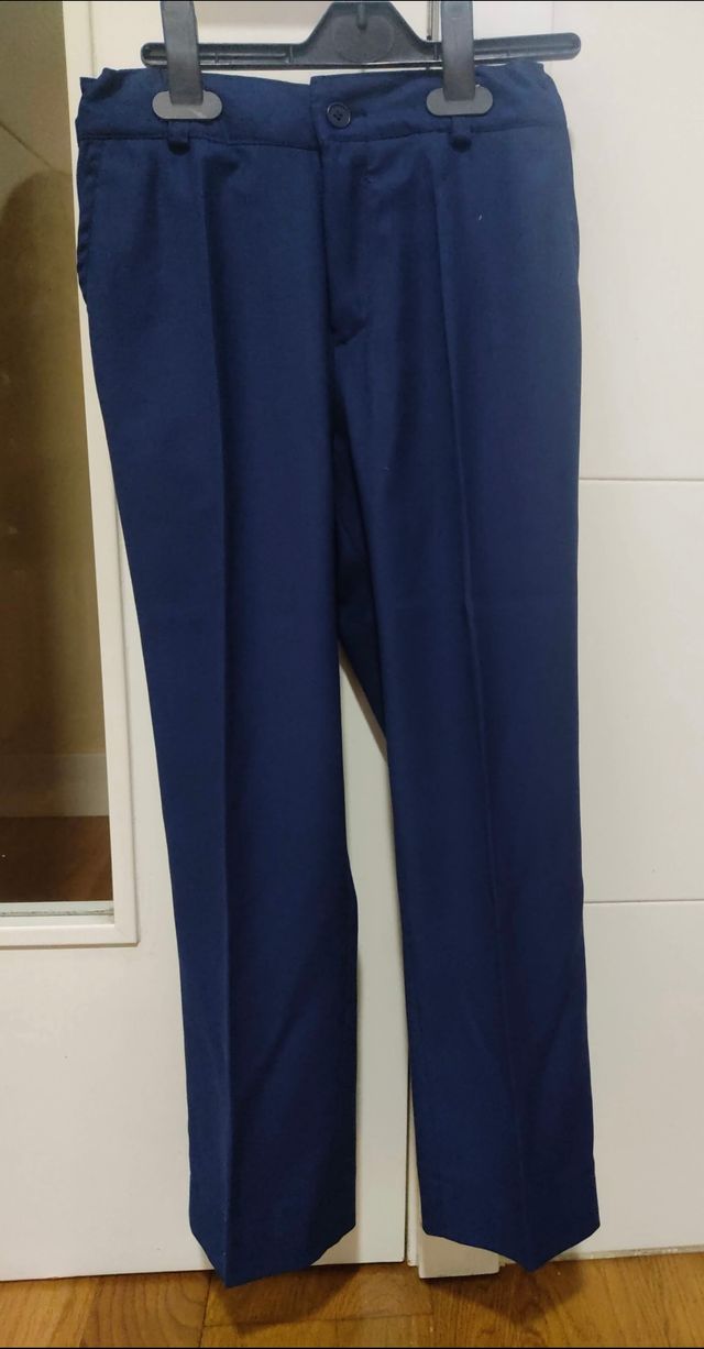 Traje comunión niño azul