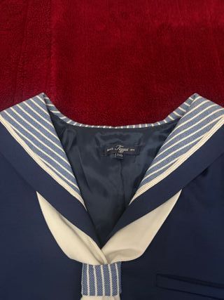 Traje comunión niño azul