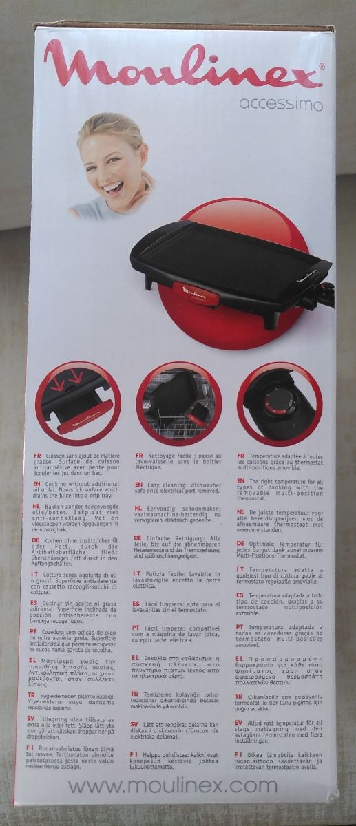 Plancha Moulinex Accesssimo
