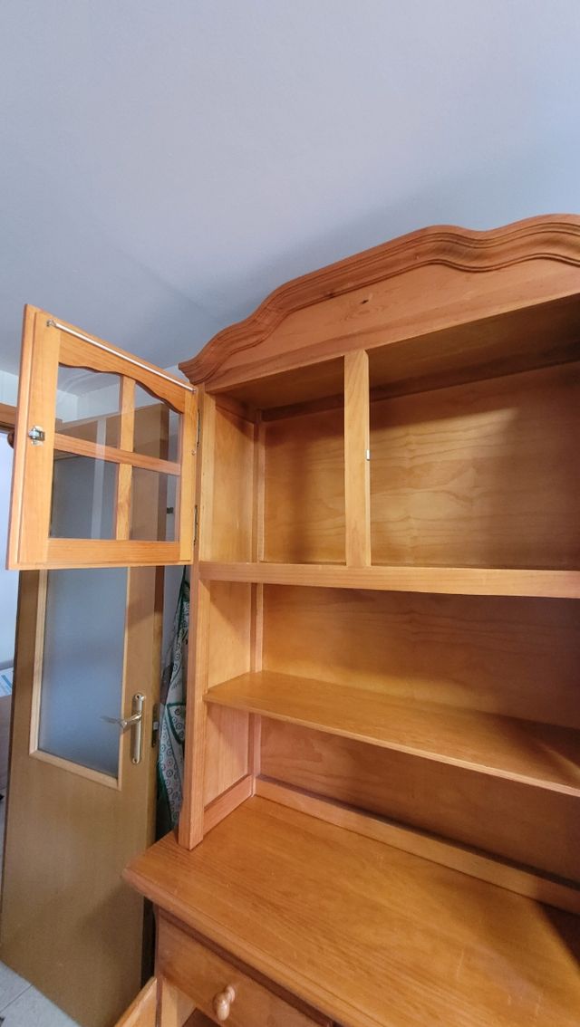 Alacena madera cocina vintage