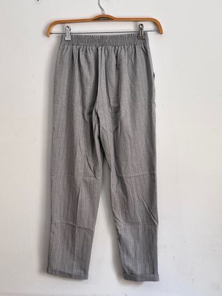 Pantalones Stradivarius Gris - Talla S