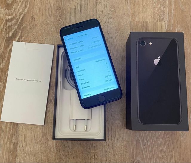 iPhone 8 Gris Espacial 256GB originsl