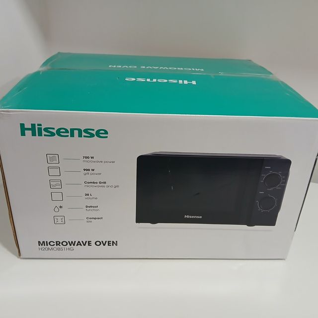 Microondas Hisense H20M08B1HG - Novo