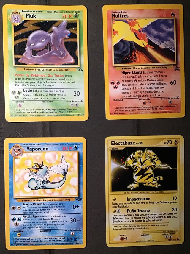 Cartas Pokémon TCG Español Base Set Jungla Promo